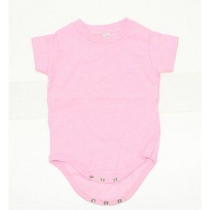 NEW Rabbit Skins One Piece Bodysuit Pink 12 MO